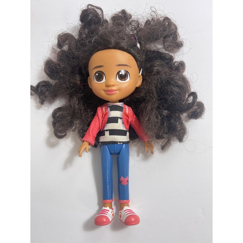 DreamWorks Gabby's Dollhouse Gabby Girl 8 Inch Doll with Cat‎ Ears Headband
